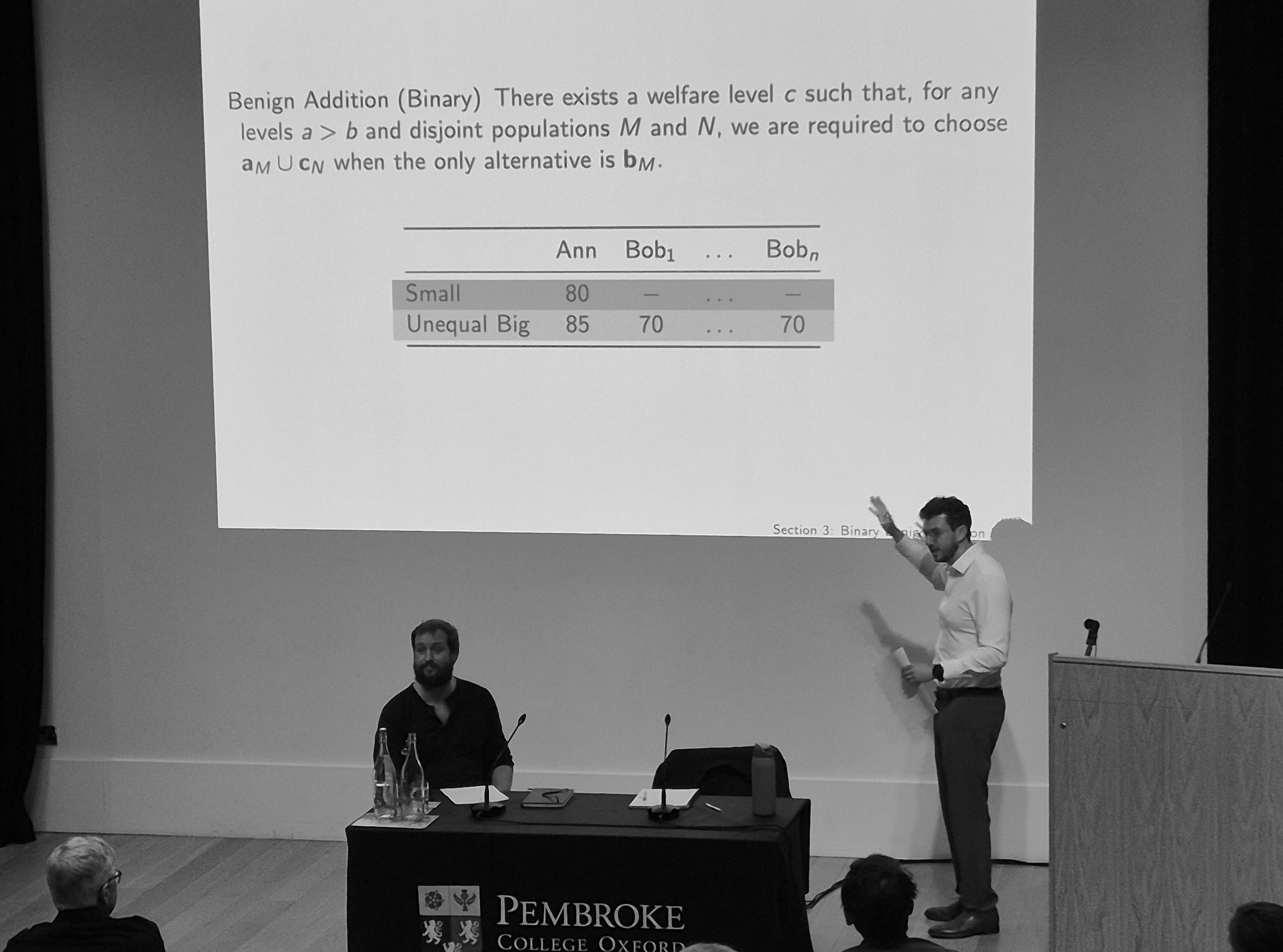 2025 Parfit Memorial Lecture – a summary